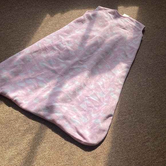 Halo Fleece Swan Sleep Sack with Zipper - Picture 9 of 9